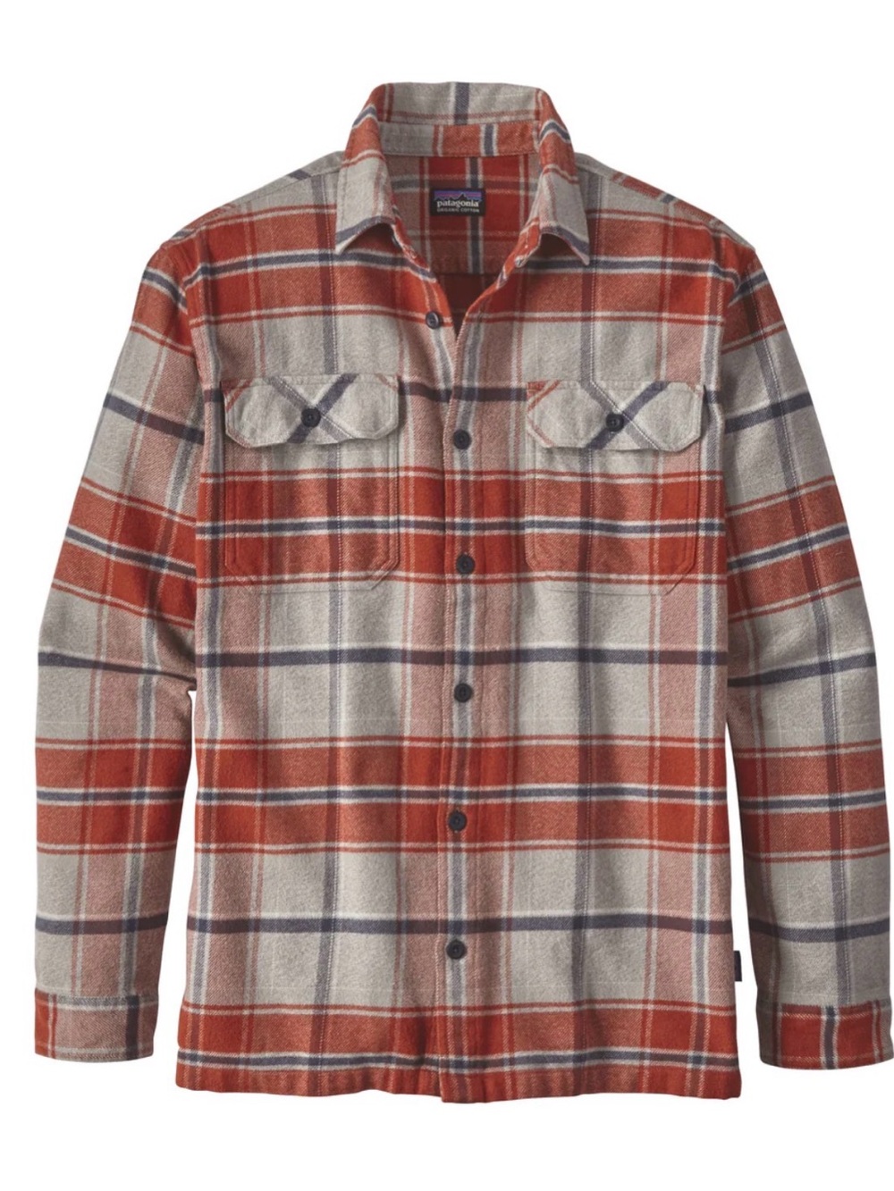 Patagonia Men's Long-Sleeved Fjord Flannel Shirt